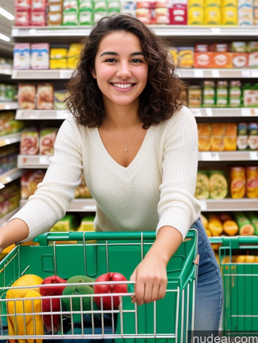 related ai porn images free for 18 Happy White Casual Grocery