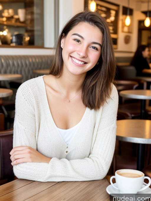 related ai porn images free for 18 Happy White Casual Cafe