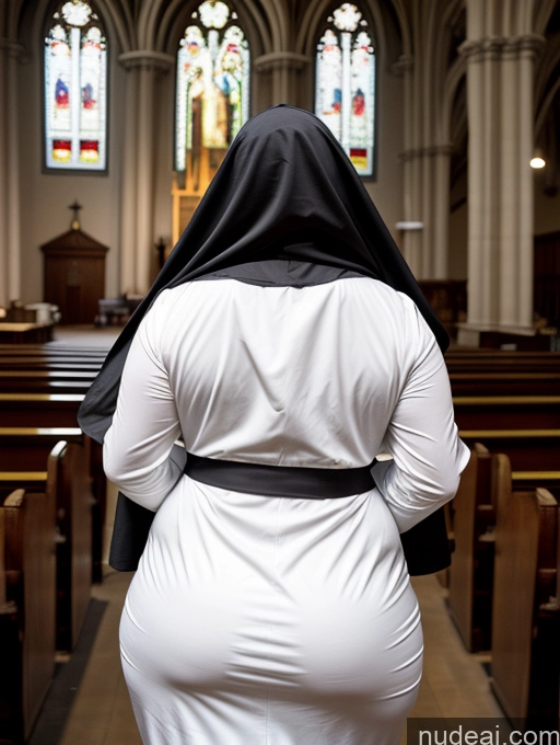 related ai porn images free for Milf Busty Huge Boobs Thick Chubby Fat Big Hips African Church Back View Bending Over Nun Victorian