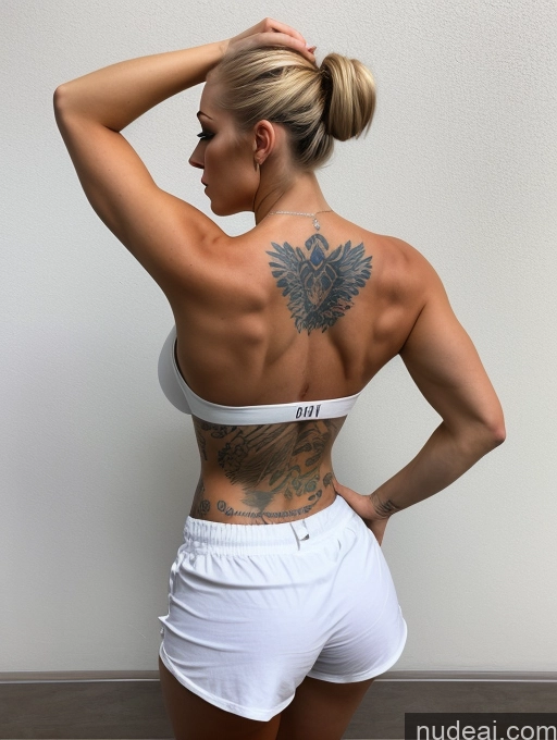 related ai porn images free for Woman Two Perfect Boobs Muscular Lipstick Tattoos Big Ass Tall 20s Blonde Ponytail German Surrealist Hospital Short Shorts Shirt Back View Shocked