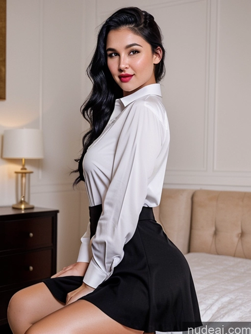 related ai porn images free for Woman One Perfect Boobs Beautiful Lipstick Big Ass Chubby Long Legs Perfect Body 30s Happy Seductive Pouting Lips Black Hair Ponytail Indian Bedroom Front View Spreading Legs Dress Long Skirt Polo Shirt