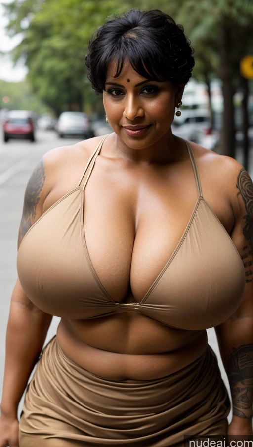 related ai porn images free for Huge Boobs Beautiful Tattoos Muscular Big Ass Thick Big Hips Tall Dark Skin Oiled Body 70s Seductive Street Close-up View T-pose Sexy Face Indian Bodybuilder Busty Blouse Sari Black Hair Pixie Film Photo