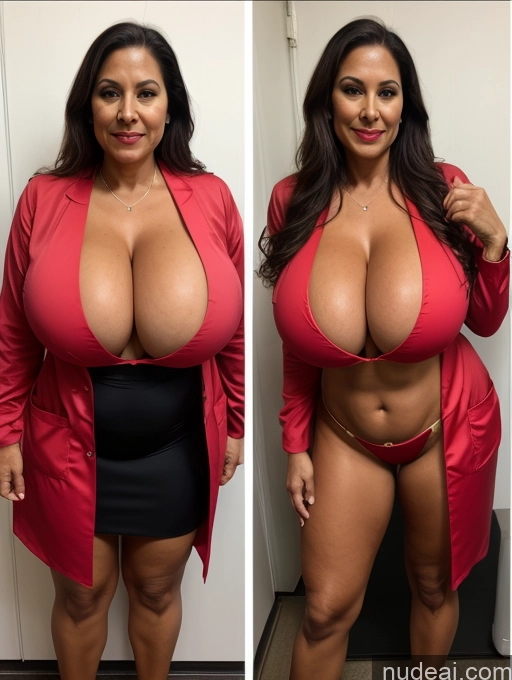 related ai porn images free for Milf One Busty Huge Boobs Tanned Skin Thick 60s Brazilian Front View Microkini Thong Vampire Lab Coat Professor