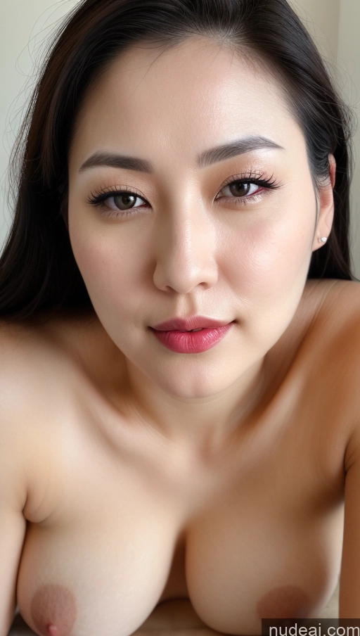 related ai porn images free for Woman One Perfect Boobs Beautiful Lipstick Thick Black Hair Close-up View Detailed Fairer Skin 30s Slicked Korean