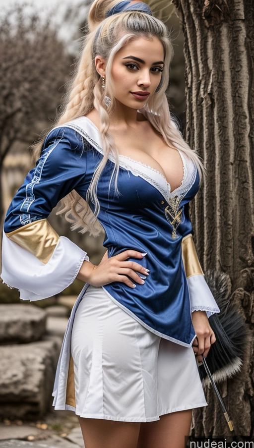 related ai porn images free for Sorority Persian French Musketeer Dress Hair Tied Up Breast Grab