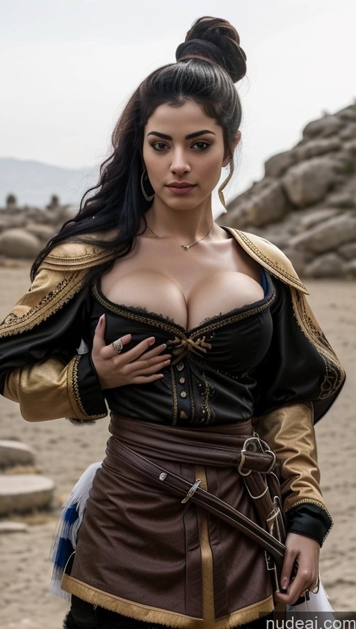 related ai porn images free for Persian French Musketeer Dress Hair Tied Up Breast Grab Black Hair