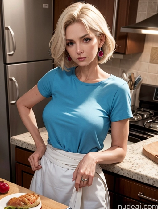related ai porn images free for Milf Cooking Kitchen Casual Skinny Sad Small Tits
