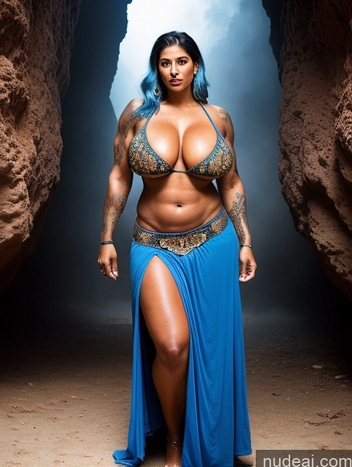 related ai porn images free for Milf Huge Boobs Beautiful Tattoos Lipstick Muscular Big Ass Thick Big Hips Tall Dark Skin 60s Seductive Blue Hair Indian Film Photo Front View T-pose Bikini Long Skirt Detailed Sexy Face Hell