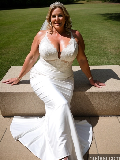 related ai porn images free for Milf Chubby Muscular Thick Wedding On Back High Heels