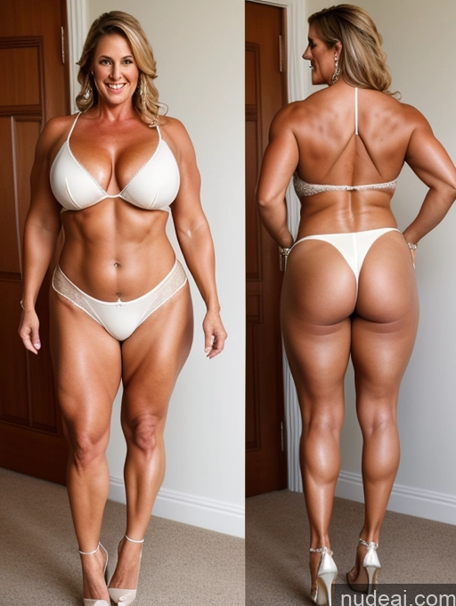 related ai porn images free for Milf Chubby Muscular Thick Wedding Big Ass High Heels Partially Nude