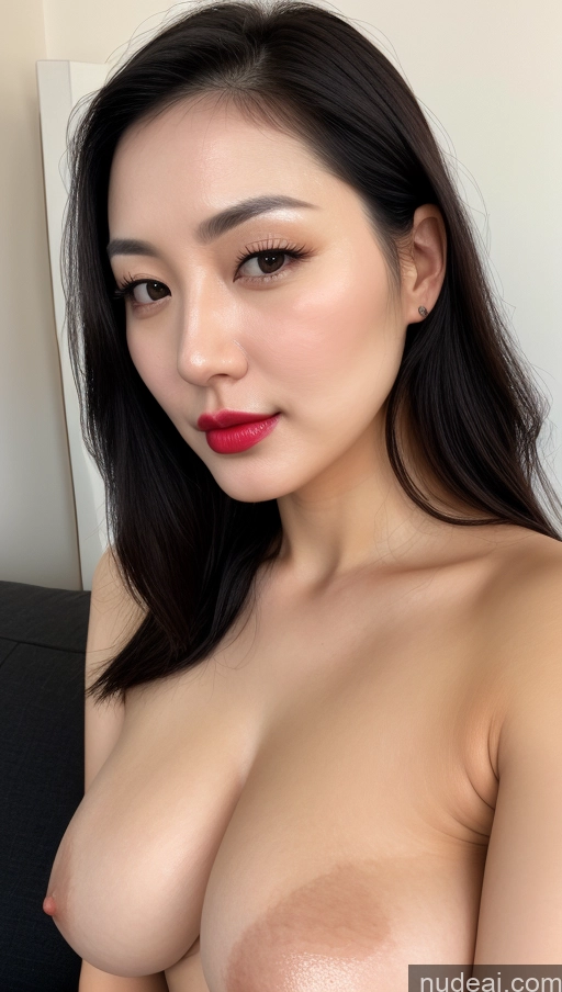 related ai porn images free for Woman One Perfect Boobs Beautiful Lipstick Thick Fairer Skin 30s Black Hair Slicked Korean Close-up View