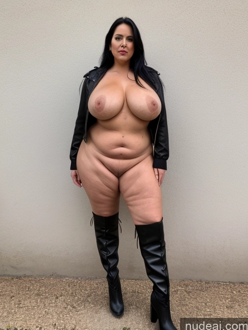 related ai porn images free for Milf One Chubby Big Hips Long Legs Busty Long Hair Boots Nude Black Hair Cumshot