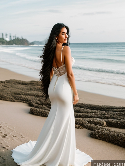 related ai porn images free for One Small Tits Perfect Body 30s Black Hair Brazilian Model Long Hair Wedding Beach