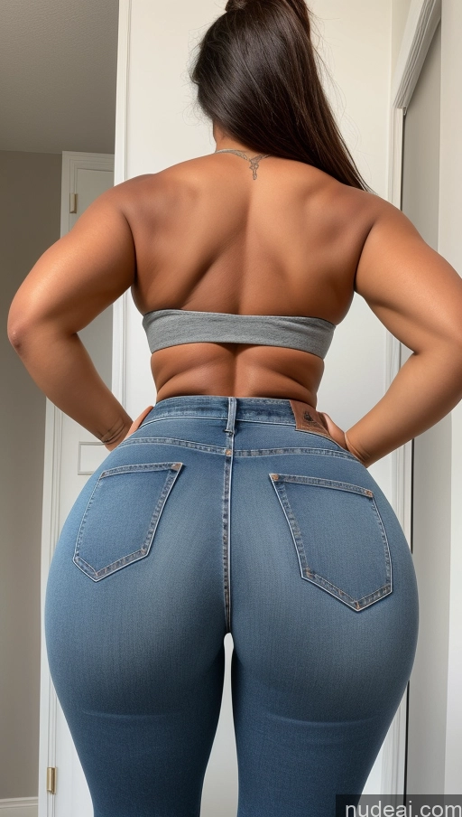 related ai porn images free for Athlete Perfect Boobs Big Hips Big Ass Jeans Front View
