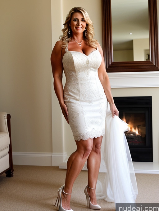 related ai porn images free for Milf Chubby Thick Muscular Wedding Bending Over High Heels
