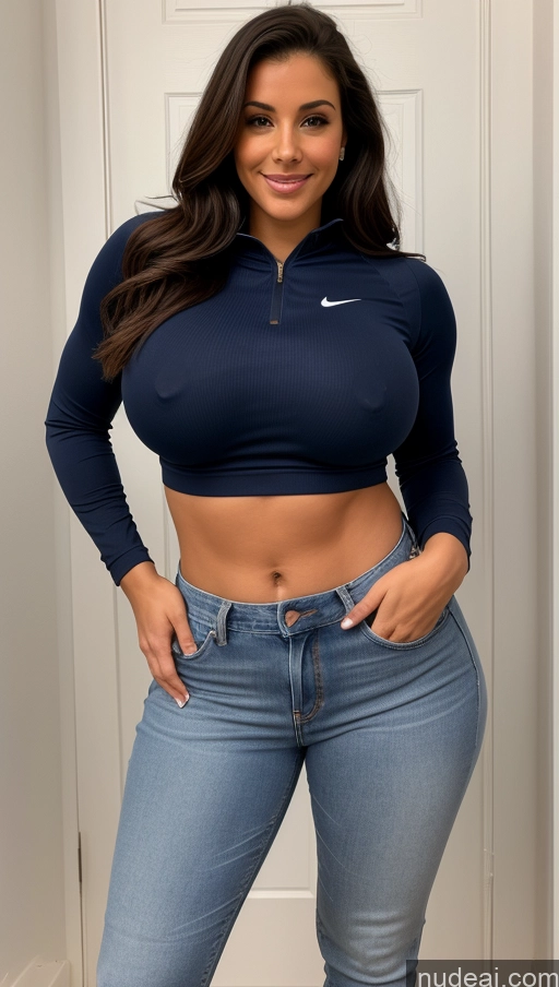 related ai porn images free for Athlete Jeans Busty Perfect Boobs Skinny Big Ass Big Hips Front View