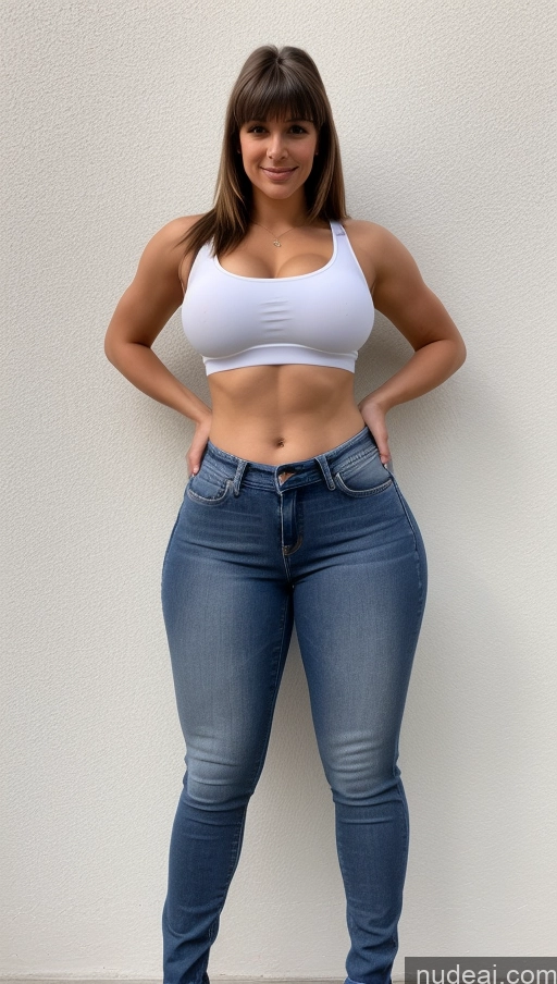 related ai porn images free for Athlete Perfect Boobs Big Hips Big Ass Front View Jeans Bangs Skinny