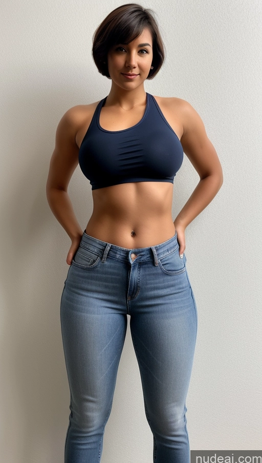 related ai porn images free for Athlete Perfect Boobs Big Hips Big Ass Front View Jeans Short Hair