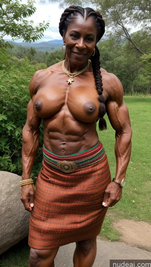 related ai porn images free for Milf Muscular Dark Skin Braided Abs Pubic Hair Traditional 50s
