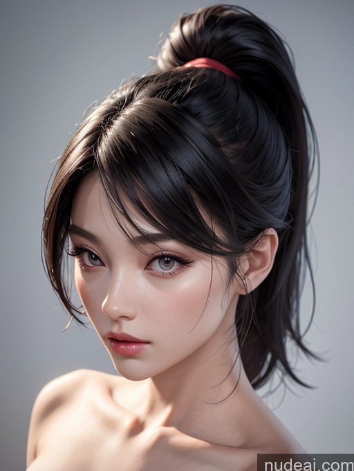 related ai porn images free for 4lit4 Woman Open Forward Sexy Face Black Hair Ponytail Korean 3d Legspread