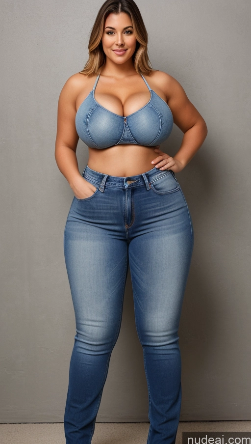 related ai porn images free for Athlete Perfect Boobs Busty Big Hips Jeans Big Ass Front View