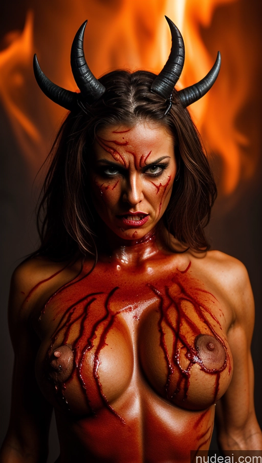 related ai porn images free for Perfect Boobs Beautiful Muscular Abs Bodypaint Devil Hell Biting Lip Milf Busty Tall Perfect Body Tanned Skin 40s Angry Blonde Czech Surrealist
