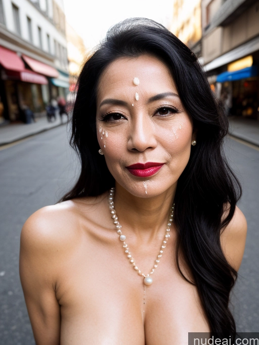 related ai porn images free for Milf Beautiful Lipstick 50s Sexy Face Long Hair Asian Film Photo Street Pearl Jewelry Cumshot Bodypaint