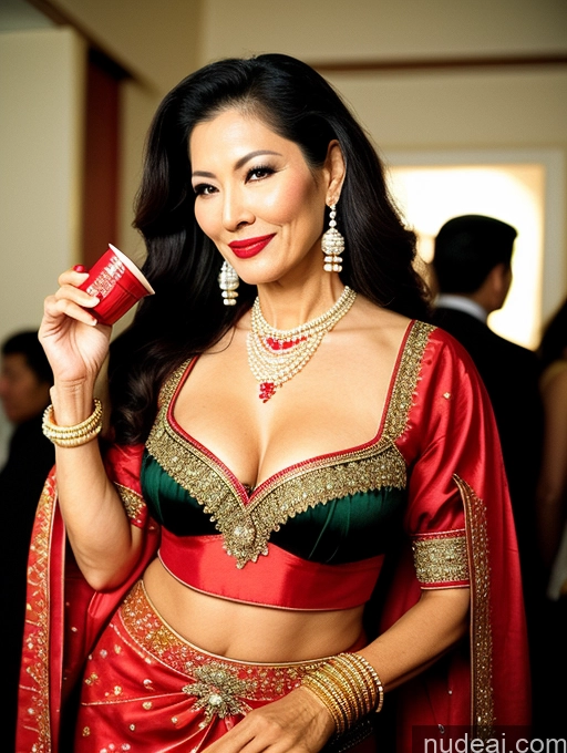 related ai porn images free for Milf Beautiful Lipstick 50s Sexy Face Long Hair Asian Film Photo Pearl Jewelry Spreading Legs Party Traditional