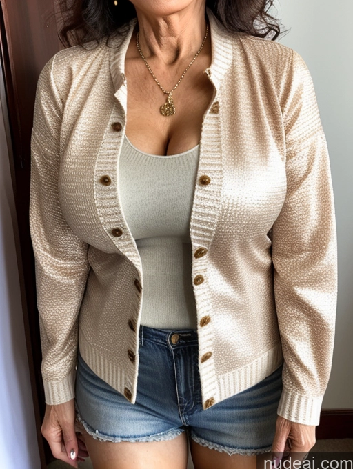 related ai porn images free for Milf Perfect Boobs Beautiful 70s Chinese Blouse Casual Jacket Professor Stylish Sweater Cleavage Detailed