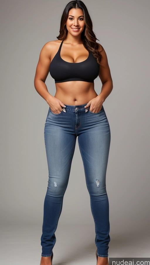related ai porn images free for Athlete Perfect Boobs Big Hips Big Ass Jeans Front View