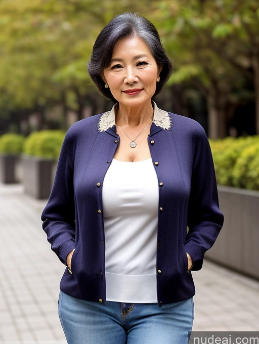 related ai porn images free for Milf Perfect Boobs Beautiful 70s Chinese Blouse Casual Jacket Professor Stylish Sweater Cleavage Detailed