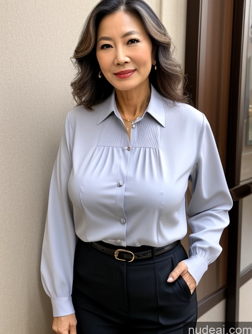 related ai porn images free for Milf Perfect Boobs Beautiful 70s Chinese Blouse Casual Jacket Professor Stylish Sweater Cleavage Detailed Secretary Shirt