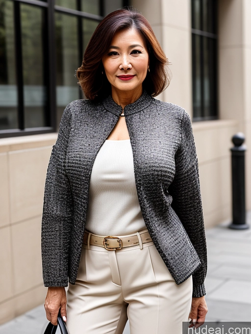 related ai porn images free for Milf Perfect Boobs Beautiful 70s Chinese Blouse Casual Jacket Professor Secretary Shirt Stylish Sweater Cleavage Detailed