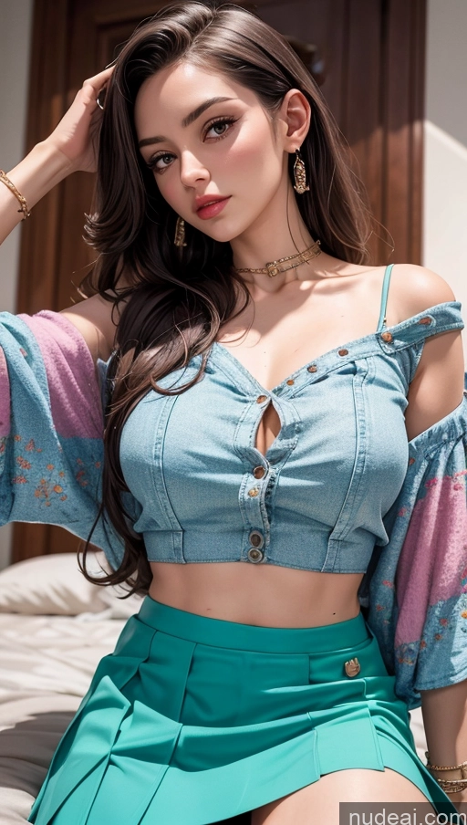 related ai porn images free for Close-up View Mini Skirt Blouse