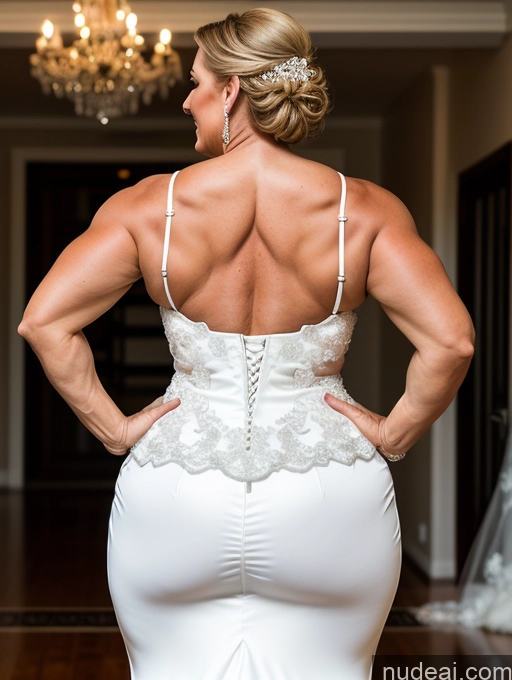 related ai porn images free for Milf Chubby Thick Muscular Wedding Back View Big Ass