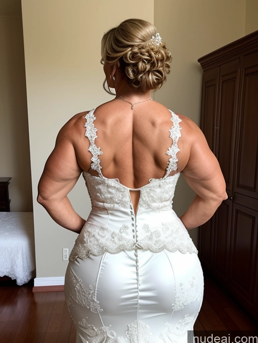 related ai porn images free for Milf Chubby Thick Muscular Wedding Back View Big Ass