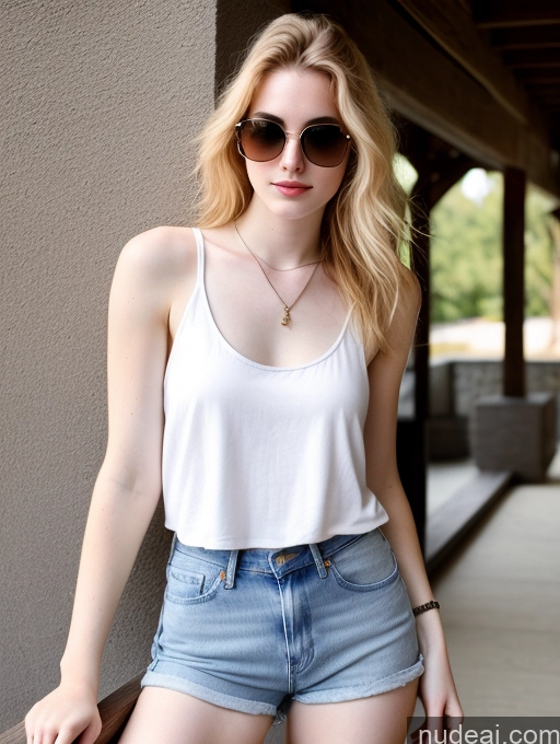 related ai porn images free for 18 Fairer Skin Pubic Hair Model Small Tits Jeans Tank Top Sunglasses
