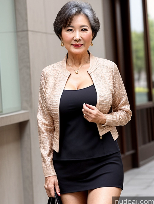related ai porn images free for Milf Perfect Boobs Beautiful 70s Chinese Blouse Casual Jacket Professor Stylish Sweater Cleavage Detailed