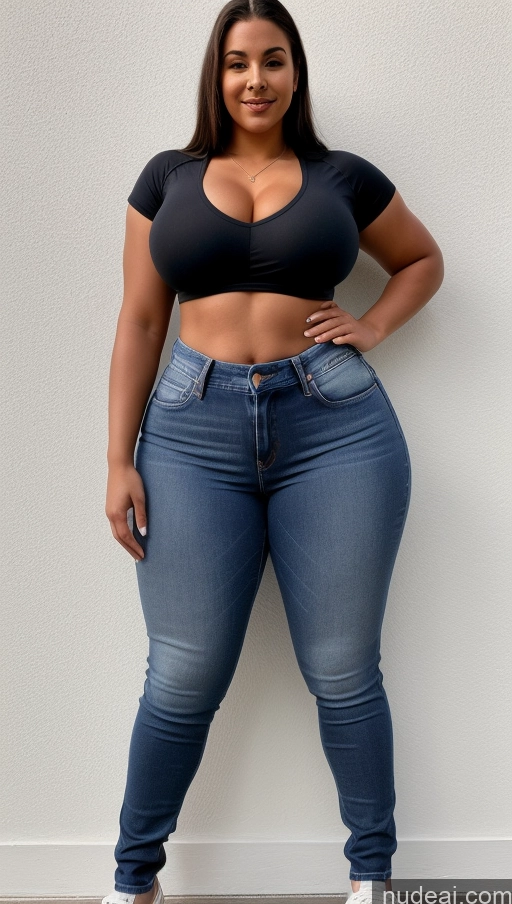 related ai porn images free for Athlete Perfect Boobs Big Hips Big Ass Jeans Front View