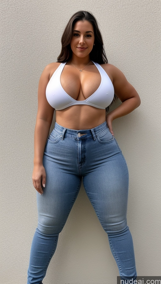 related ai porn images free for Athlete Perfect Boobs Big Hips Big Ass Jeans Front View