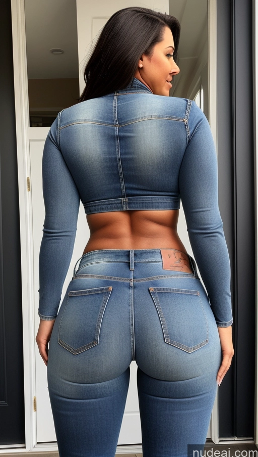 related ai porn images free for Athlete Perfect Boobs Big Hips Big Ass Jeans Front View