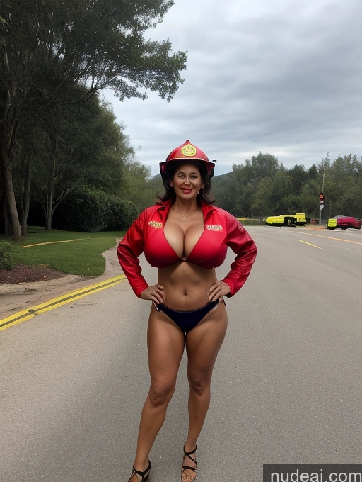 related ai porn images free for Milf One Busty Huge Boobs Thick Tanned Skin Front View Microkini Thong 70s Latina Firefighter Vampire