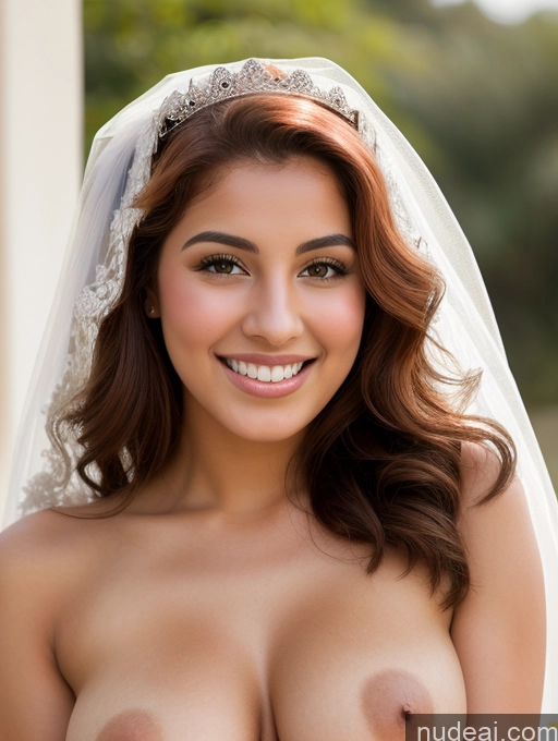 related ai porn images free for Busty Perfect Boobs Perfect Body 18 Happy Arabic Front View Nude Wedding Ginger