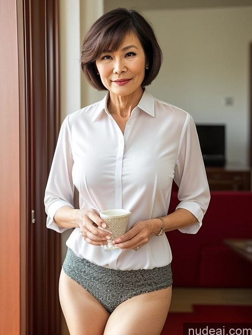 related ai porn images free for Milf Two Perfect Boobs Beautiful Perfect Body Short Hair 70s Chinese Party Blouse Professor Secretary Shirt Stylish Partially Nude Detailed Sexy Face