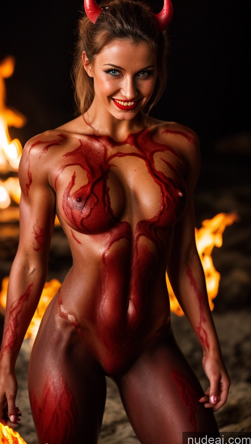 related ai porn images free for Model Perfect Boobs Beautiful Lipstick Muscular Abs 18 Happy Russian Bodypaint Devil Hell Biting Lip Hair Bun
