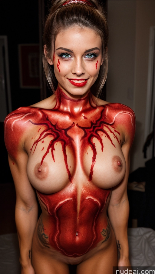 related ai porn images free for Model Perfect Boobs Beautiful Lipstick Muscular Abs 18 Happy Russian Bodypaint Hell Biting Lip Hair Bun Tattoos Devil