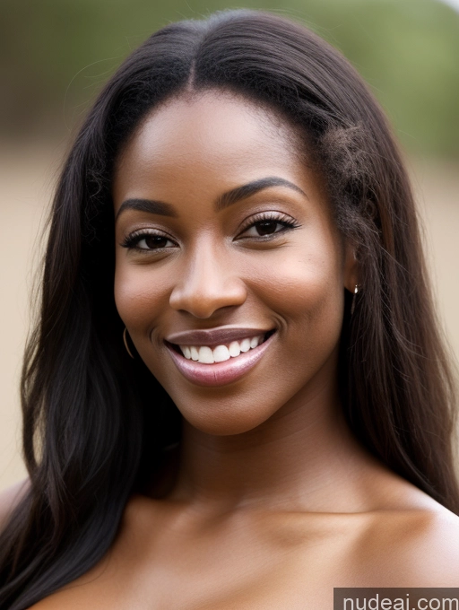 related ai porn images free for Woman Beautiful Detailed Nude Close-up View African 20s Long Hair Happy