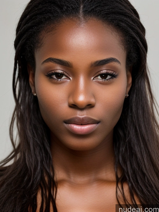 related ai porn images free for Woman Beautiful Detailed Nude Close-up View Long Hair African 18