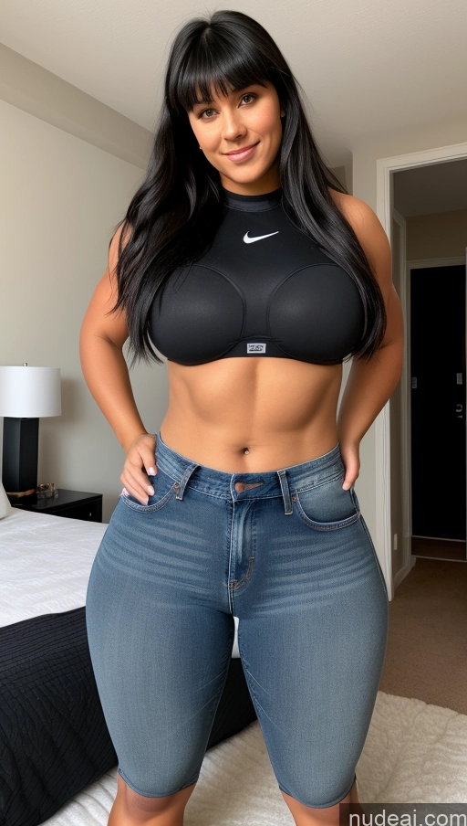 related ai porn images free for Athlete Big Hips Big Ass Jeans Bangs Bedroom Black Hair