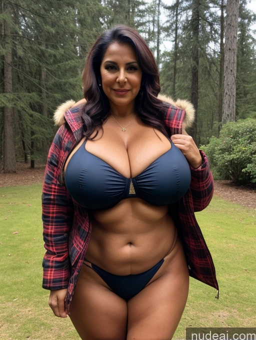 related ai porn images free for Milf One Busty Huge Boobs Thick Tanned Skin Front View Microkini Thong 70s Indian Vampire Lumberjack Parka